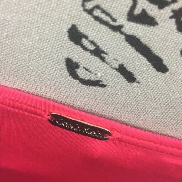 New Calvin Klein Small Swim Top Pink Bandini - Picture 7 of 8